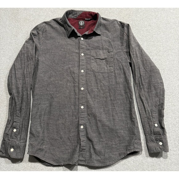 Volcom Other - Volcom | Mens Dark Gray Casual Button Down Shirt - L